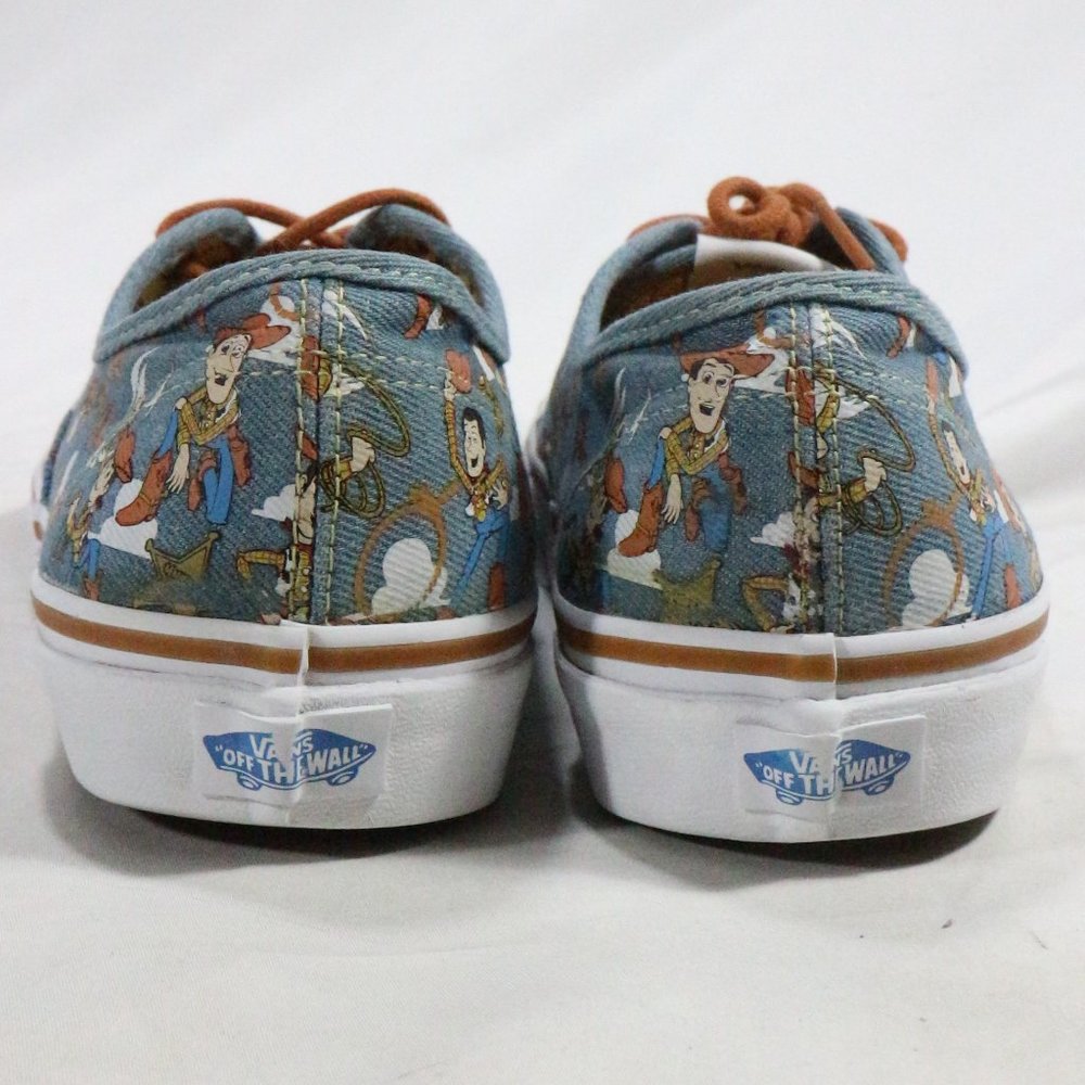 VANS Authentic Toy Story Woody True White Sneakers Sz 10.5 US Men - Picture 7 of 13